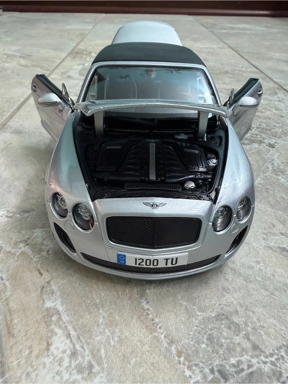 Bentley Continental Convertible Diecast Car